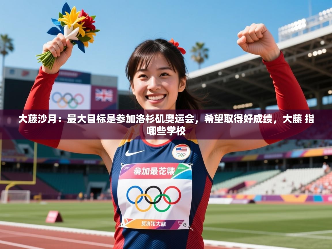 2025九游娱乐下载大藤沙月:最大目标是参加洛杉矶奥运会,希望取得好成绩,大藤 指哪些学校 第3张