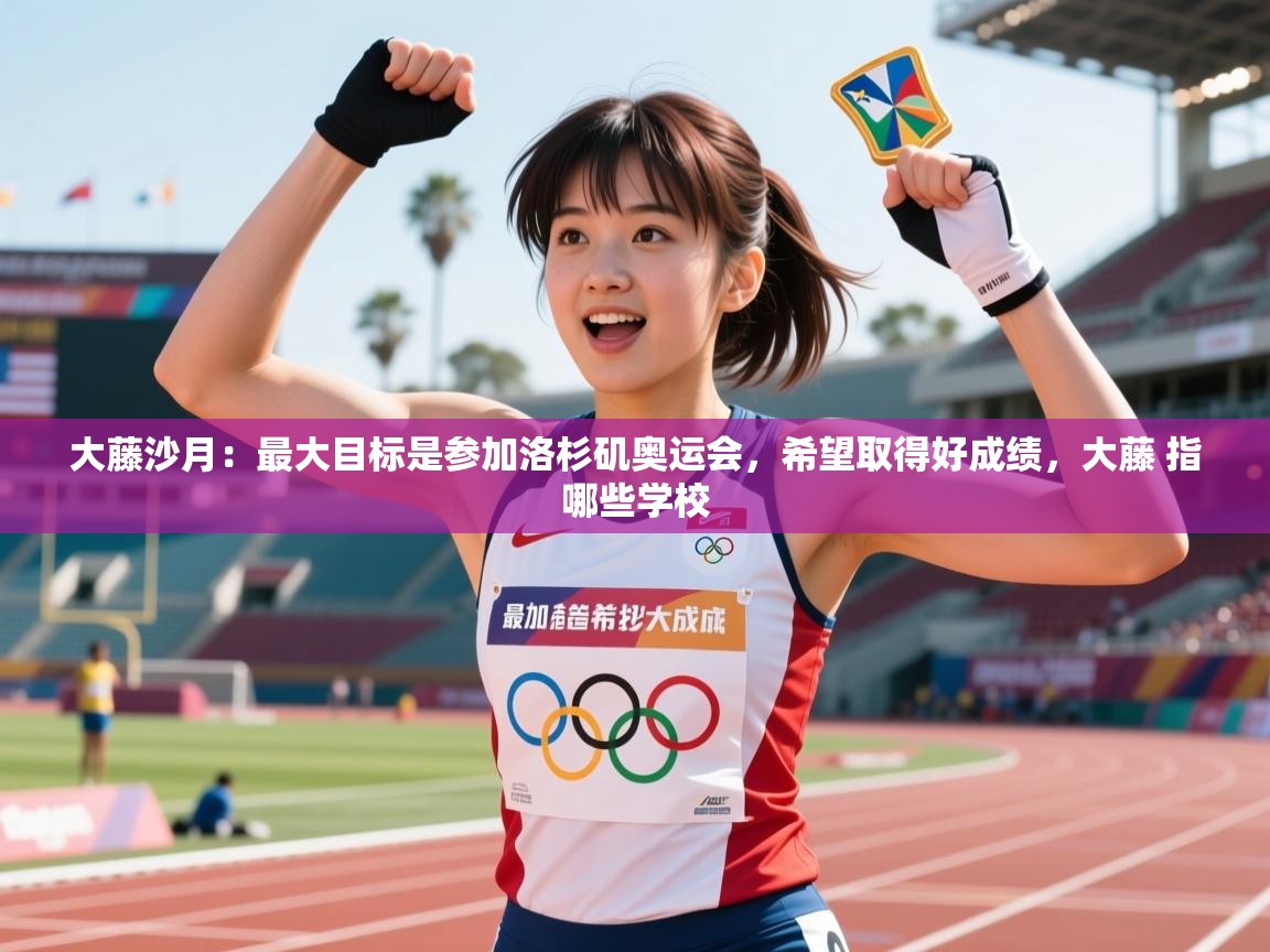 2025九游娱乐下载大藤沙月:最大目标是参加洛杉矶奥运会,希望取得好成绩,大藤 指哪些学校 第4张